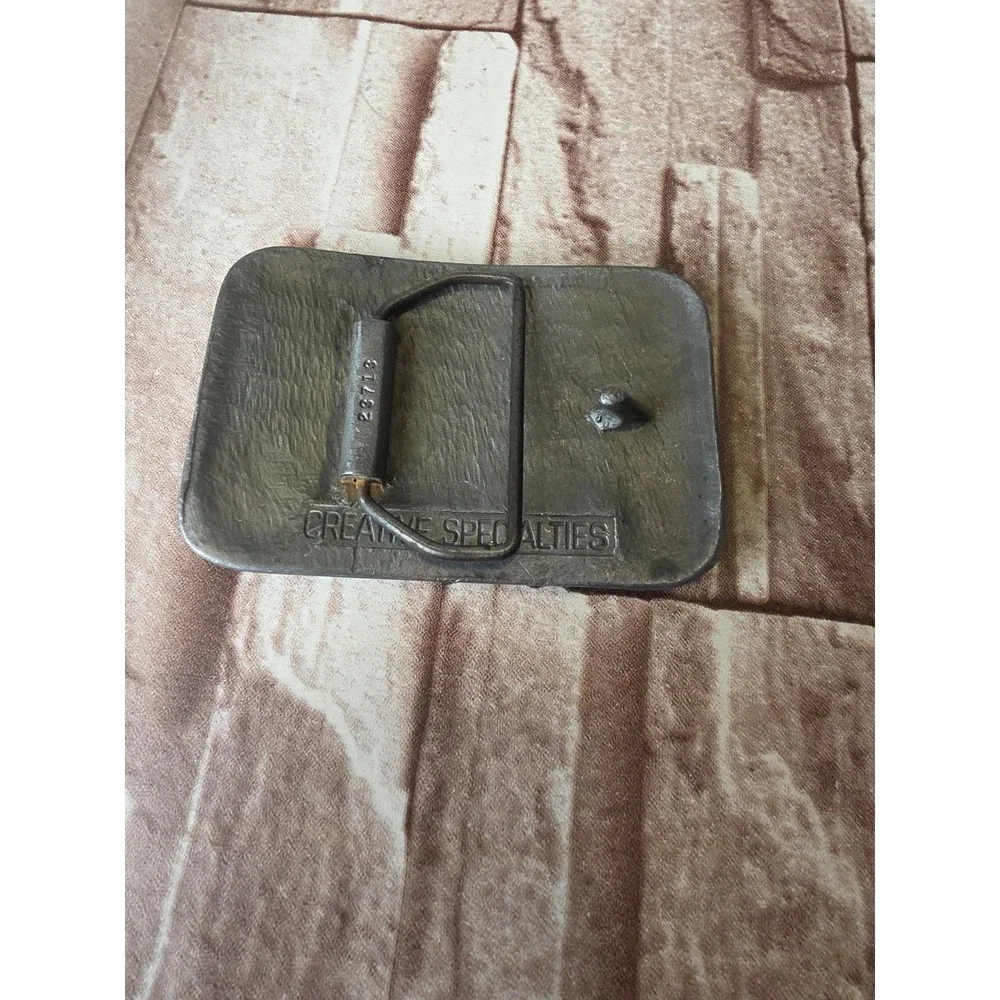 Vintage Snap-On Tools Six‎ Socket Pewter Belt Buckle Creative Specialties